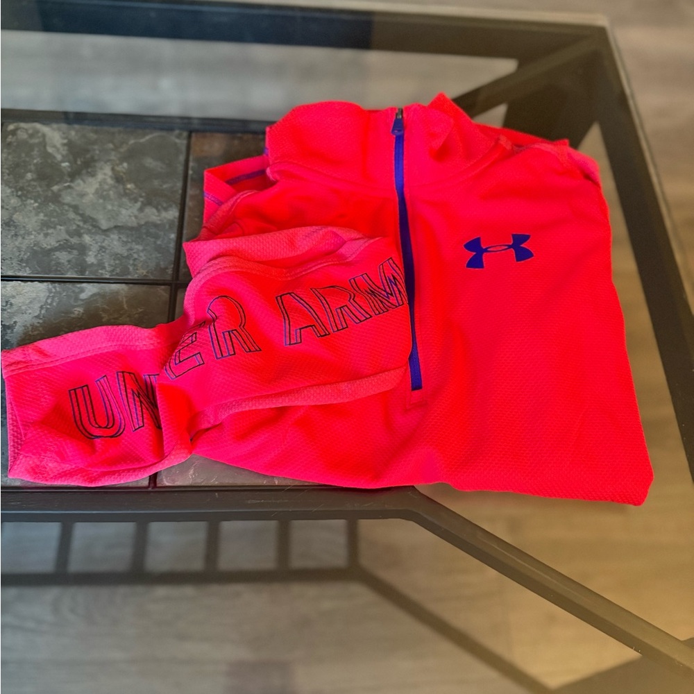 Under Armour Kids Pink ZIPUP